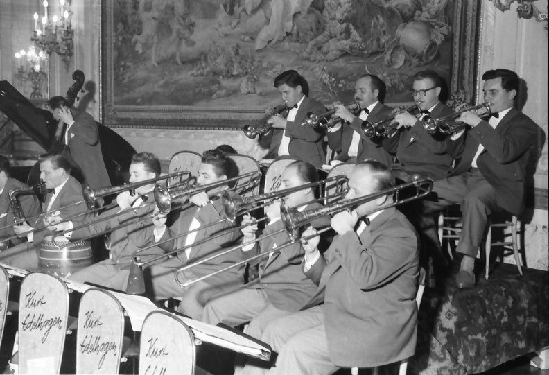 Edelhagen.Kurt Orchester Pragher.Willy 1954 Landesarchiv BW W 134 039542