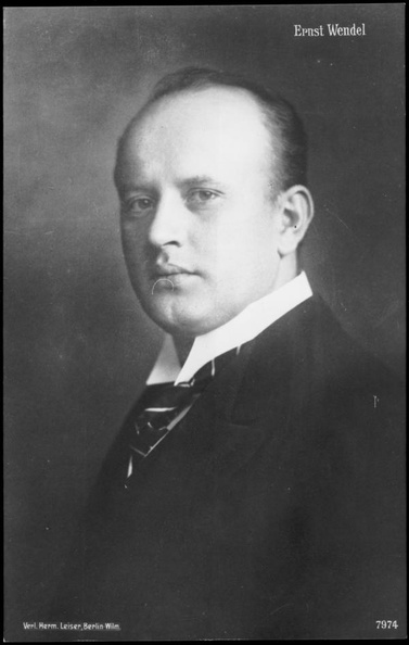 Wendel Ernst 1876 1938 Foto