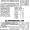 FCTV Urbach SV Germania Bietigheim 24.08.1969 Vorbercht Bericht Foto