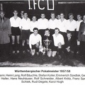 Mannschaftsfoto Pokalsieger 1958