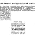 FCTV Urbach SSV Reutlingen 1. Liga Sued Pokalspiel 04.01.1959