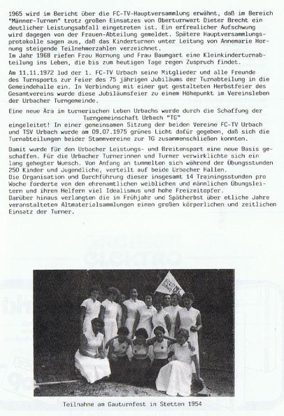 FCTV Urbach 90 Jahre Turnen Seite 27