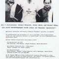 Fussbahll HIt 1989 Exklusive Prominentenauswahl in Urbach Die Organisatoren