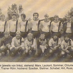 FCTV Urbach Saison 1984 1985