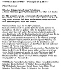 TSV Urbach Saison 1973 1974 TSV Urbach VfL Winterbach 26.08.1973