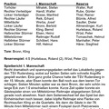 TSV Urbach Saison 1970 1971 TSV Urbach  TSV Rudersberg 18.10.1970 Seite 1