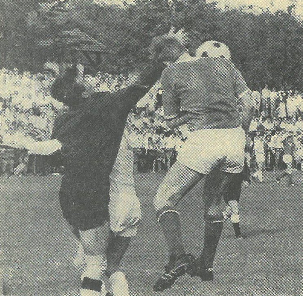 SKV Schorndorf B-Klasse Entscheidungsspiel 14.07.1968 gegen TSF Welzheim in Urbach Foto 1