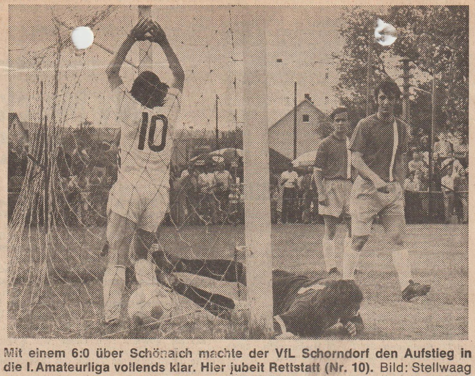 VfL Schorndorf Saison 1973 74 VfL Schorndorf TSV Schoenaich 20.05.1973