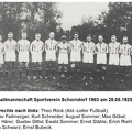 Sportverein Schorndorf 1903 - Mannschaftsbild vom 28.08.1928 mit Namen.jpg