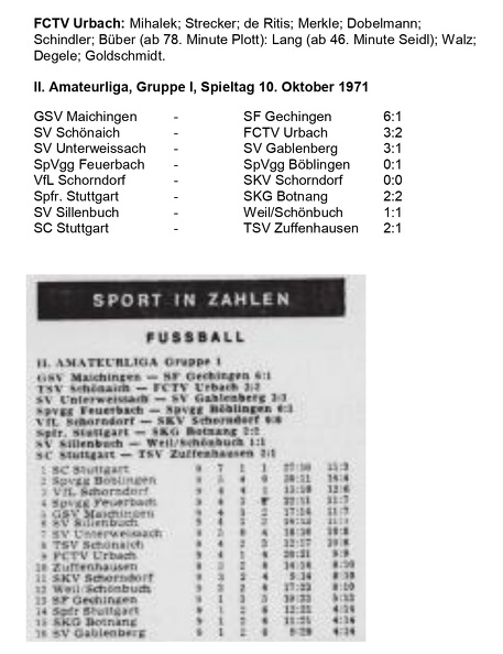 FCTV Urbach II. Amateurliga Saison 1971_71 9. Spieltag TSV Schoenaich FCTV Urbach 10.10.1971 Seite 2.jpg