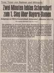 Damenfussball VfL Schorndorf FC Bayern Muenchen 15.05.1977 Original Zeitungsbericht vom 16.05.1977