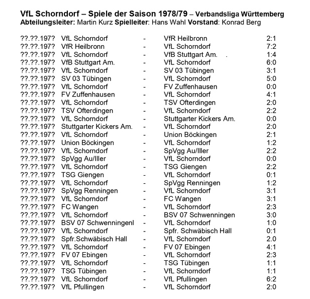 VfL Schorndorf Saison 1978_79 Verbandsliga Spiele der Saison Seite 1.jpg