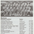 SC Urbach Eintracht Frankfurt 29.05.1992 Steckbrief