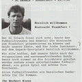 SC Urbach Eintracht Frankfurt Grusswort Abteilungsleiter Herbert Kiess