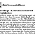 Nagel, Gottfried, 18.05.1897-18.07.1980,Seite 1
