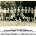FCTV Urbach 1. Mannschaft Meister A-Klasse Staffel Rems-Mur Saison 1954 1955