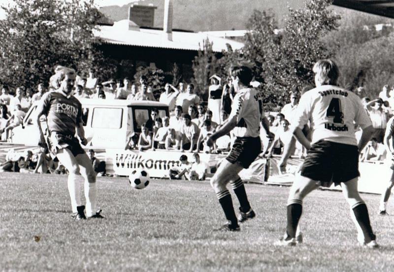 Fussball Hit 18.08.1989 Juergen Grabowski Hans Schindler Roland Kiefer